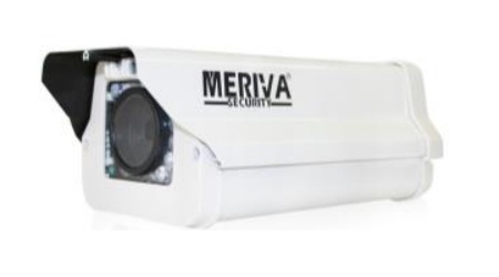 Meriva Technology Carcasa Exterior para Cámara, con LED, Blanco 