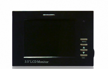 Meriva Technology Monitor LCD 3.5'' con Batería, 12VDC 