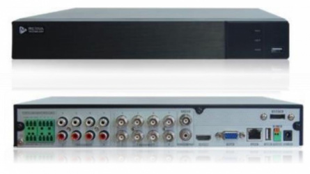 Meriva Technology DVR de 8 Canales + 4 Canales IP MXVR-6108A para 1 Disco Duro, max. 10TB, 2x USB 2.0, 1x RJ-45 