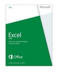 Microsoft Excel 2013 Español, 32-bit/x64, 1 Licencia, DVD, para Windows 