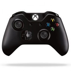 Microsoft Wireless Controller para Xbox One, Negro 