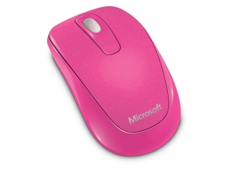 Mouse Microsoft Wireless Mobile 1000, Inalámbrico, 1000DPI, USB, Rosa 