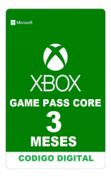 Xbox Game Pass Core, 3 Meses ― Producto Digital Descargable 