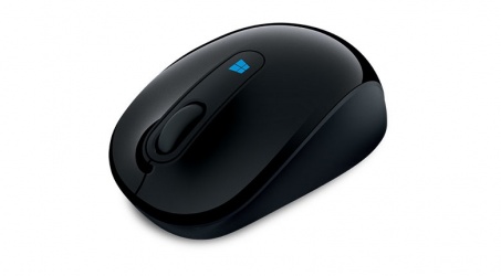 Mouse Microsoft Sculpt Mobile Bluetrack, Inalámbrico, 1000DPI, USB, Negro 