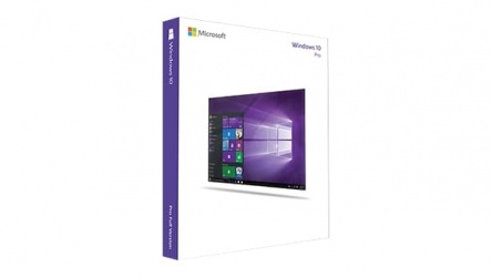Microsoft Windows 10 Pro Español, 64-bit, DVD, 1 Usuario, GGK 