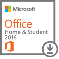 Microsoft Office Hogar y Estudiantes 2016, 32/64-bit, 1 PC, Plurilingüe, Windows ― Producto Digital Descargable 