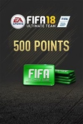 FIFA 18 Ultimate Team, 500 Puntos, Xbox One ― Producto Digital Descargable 