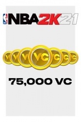 NBA 2K21: 75.000 VC, Xbox One ― Producto Digital Descargable 
