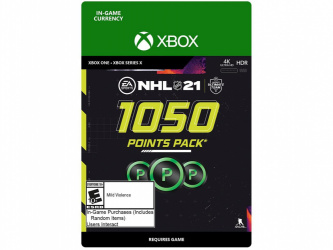 NHL 21: 1050 Points, Xbox One ― Producto Digital Descargable 