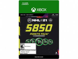 NHL 21: 5850 Points, Xbox One ― Producto Digital Descargable 