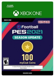 eFootball PES 2021 Season Update, Myclub Coin 100, Xbox One/Xbox Series X ― Producto Digital Descargable 
