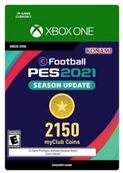 eFootball PES 2021 Season Update, Myclub Coin 2150, Xbox One/Xbox Series X ― Producto Digital Descargable 