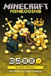 Minecraft: Minecoins Pack, 3500 Monedas, Xbox One ― Producto Digital Descargable 