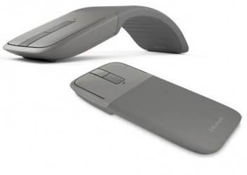 Mouse Microsoft BlueTrack Arc Touch, Bluetooth, Gris 