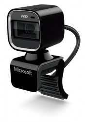 Microsoft LifeCam HD-6000 con Micrófono, 1MP, USB 2.0 