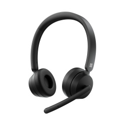 Microsoft Audífonos con Micrófono Modern Wireless Headset, Bluetooth, Inalámbrico, Negro 
