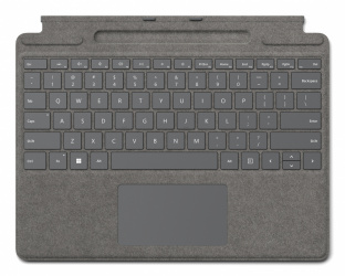 Teclado Microsoft Surface Keyboard Cover Pro 65%, Inalámbrico, RF Inalámbrico, Gris, Español  