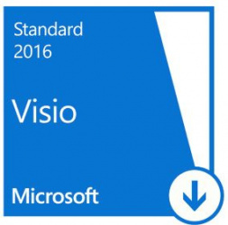 Microsoft Visio Standard 2016, 1 PC, Plurilingüe, para Windows ― Producto Digital Descargable 
