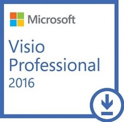 Microsoft Visio Professional 2016, 1 PC, Plurilingüe, para Windows ― Producto Digital Descargable 
