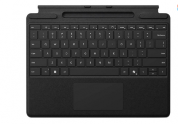 Teclado Microsoft Surface Pro LED, Teclado Mecánico, Óptico, Inalámbrico, Bluetooth, Negro, Inglés 