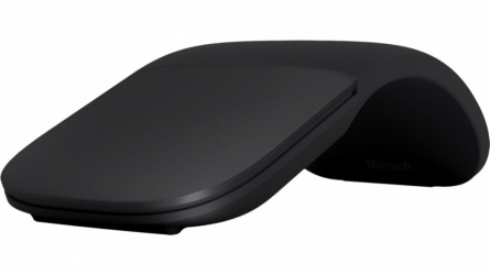 Mouse Ergonómico Microsoft BlueTrack Arc, Inalámbrico, Bluetooth, 1.000DPI, Negro 