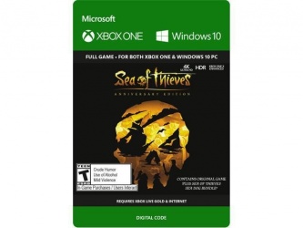Sea of Thieves: Anniversary Edition, Xbox One ― Producto Digital Descargable 