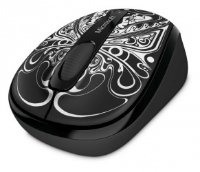 Mouse Microsoft Wireless Mobile 3500 Artist Scott 4, Inalámbrico, USB, 1000DPI 