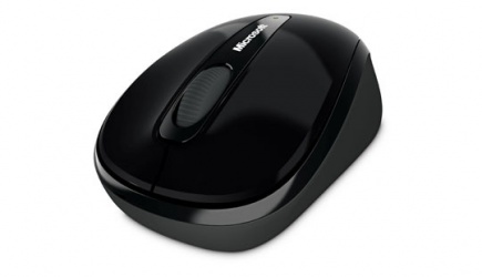 Mouse Microsoft Óptico GMF-00382, Inalámbrico, USB, Negro 