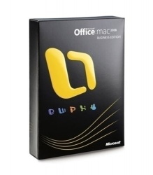 Microsoft Office 2008 Business Edition Español, Mac, DVD 