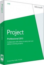Microsoft Project Professional 2013 Español, 1 PC, 1 DVD 