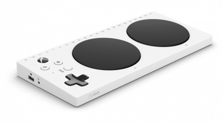 Microsoft Control Adaptativo para Xbox One, Inalámbrico, Bluetooth, Blanco 