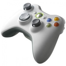 Microsoft Xbox 360 Wireless Controller, Inalámbrico, Blanco 