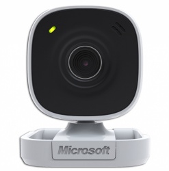 Microsoft LifeCam con Micrófono VX-800, 0.3MP, 640 x 480 Pixeles, USB 2.0, Blanco 