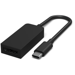 Microsoft Adaptador Surface USB-C - DisplayPort, Negro 