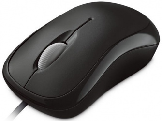Mouse Microsoft Óptico P58-00057, Alámbrico, USB, Negro 
