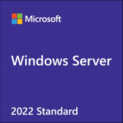Microsoft Windows Server Standard 2022, 1 Licencia, 16-Core, 64-bit, Español, DVD, OEM 