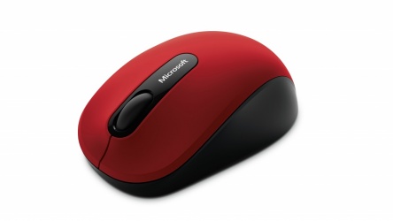 Mouse Microsoft BlueTrack 3600, Inálambrico, Bluetooth, Rojo 