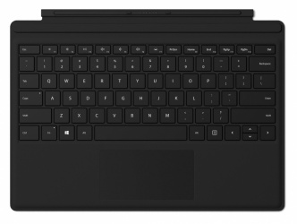 Microsoft Funda con Teclado QC7-00001 para Surface Pro 4, Negro 