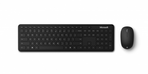 Kit de Teclado y Mouse Microsoft Bluetooth Desktop, Inalámbrico, Bluetooth, Negro (Inglés) 
