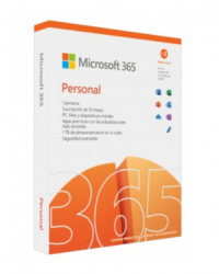 Microsoft 365 Personal, 1 Usuario, 5 Dispositivos, 1 Año, Español, Windows/Mac/Android/iOS 