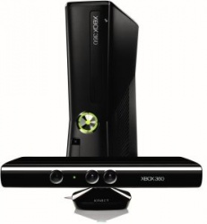 Microsoft Xbox 360 4GB + Kinect, Negro 