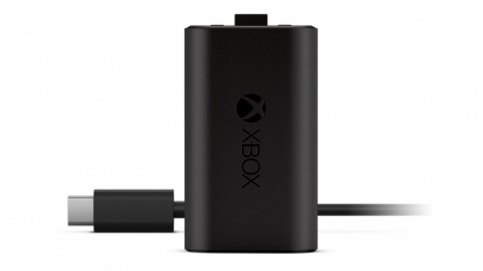 Microsoft Kit Carga y Juega para Xbox, USB-C, Negro 