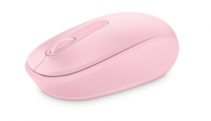 Microsoft Wireless Mobile Mouse 1850, Inalámbrico, USB, 1000DPI, Rosa 