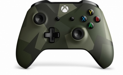 Microsoft Gamepad Armed Forces II Special Edition para Xbox One, Inalámbrico, Bluetooth 