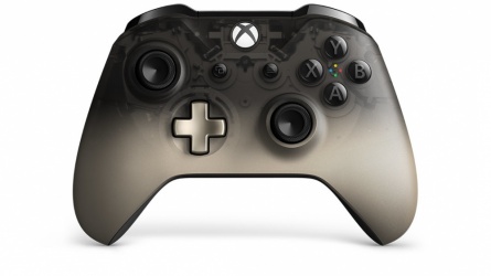 Microsoft Gamepad/Control Phantom Black Special Edition para Xbox One y PC, Inalámbrico, Negro/Gris 