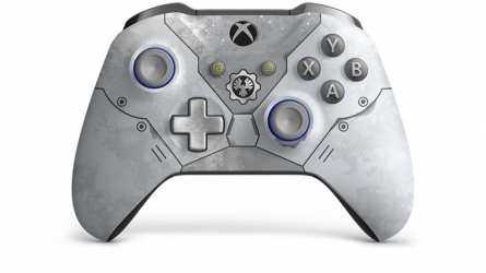 Microsoft Control Gears 5 Kait Diaz Edición Limitada para Xbox One, Inalámbrico, Bluetooth, Gris 