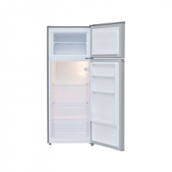 Midea Refrigerador MDRT210CCNLS, 8 Pies Cúbicos, Gris 