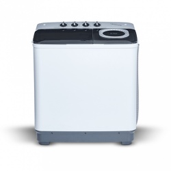 Midea Lavadora de Carga Vertical MLTT12M2NUBW, 12Kg, Negro/Blanco 