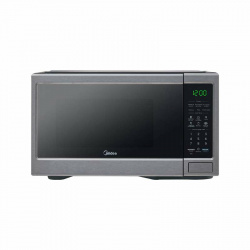 Midea Horno de Microondas MMDDG11S2SS, 1.1 Pies Cúbicos, 1500W, 30L, Gris 