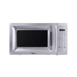 Midea Horno de Microondas MMDP07S2CB, 0.7 Pies Cúbicos, 1050W, 20 Litros, Plata 